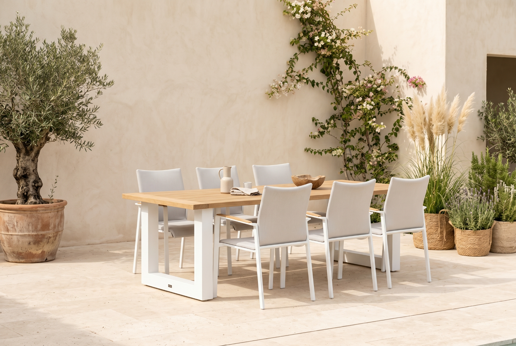 Lifestyle Brandon/Talai 240 cm dining tuinset 7-delig