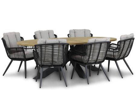 Coco Azzano/Brookline 240 cm dining tuinset 7-delig