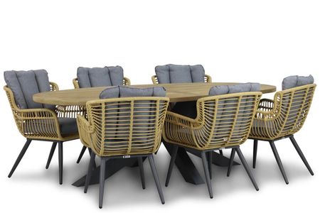 Coco Azzano/Brookline 240 cm dining tuinset 7-delig