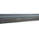 Detail van logo - HPL tafelblad op antraciet aluminium frame thumbnail