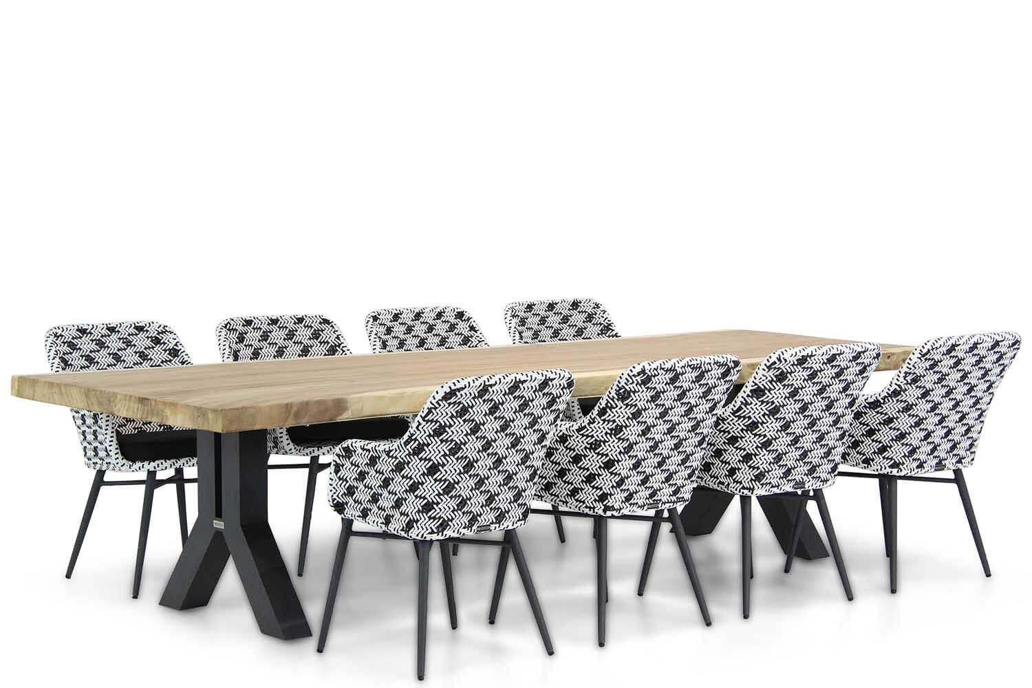 Lifestyle Crossway/Woodside 300 cm dining tuinset 9-delig thumbnail