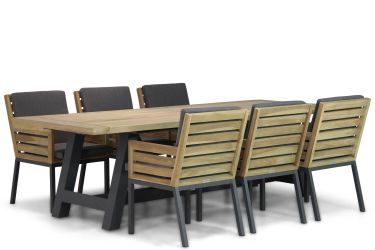Lifestyle Dakota/Trente 260 cm dining tuinset 7-delig