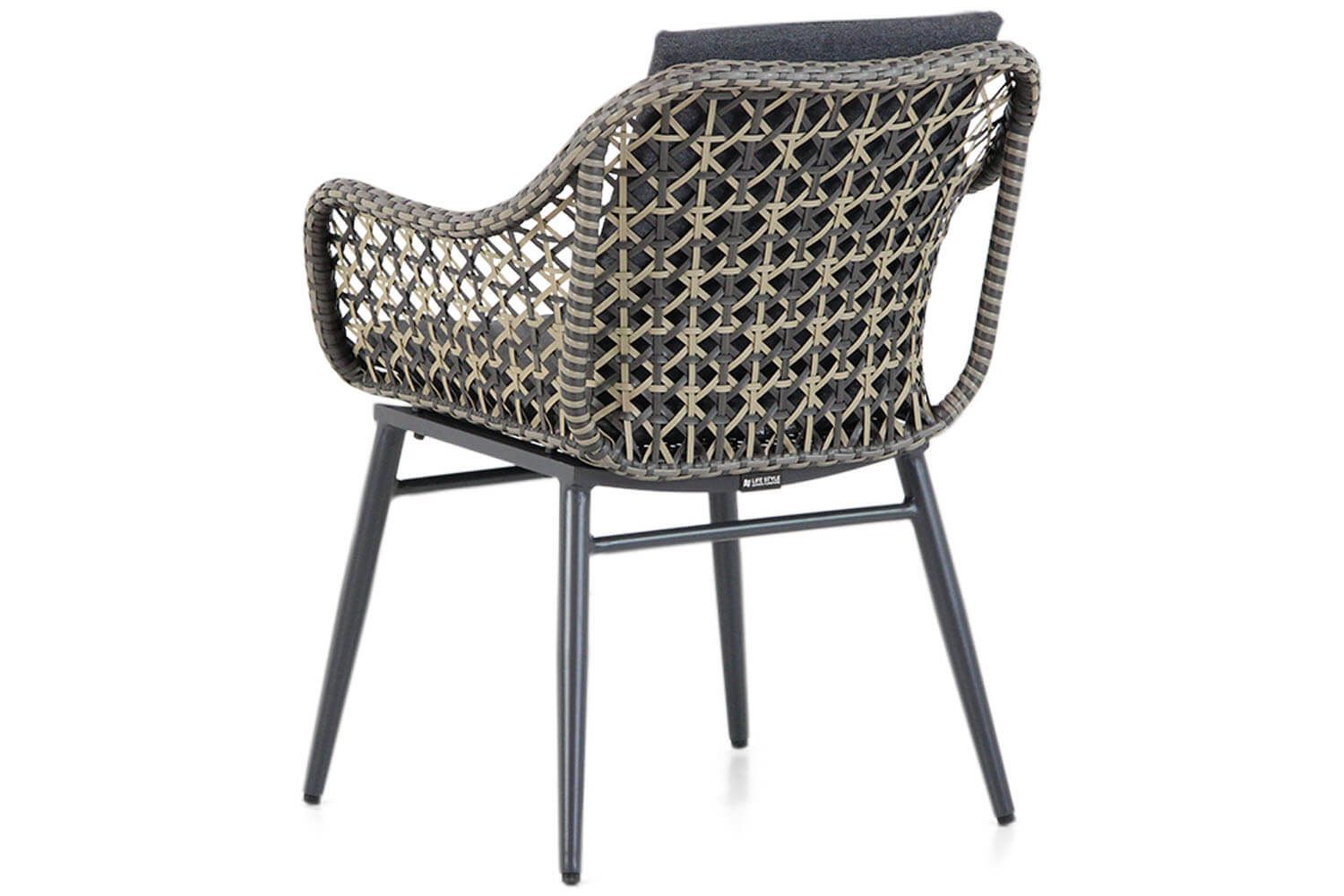 Lifestyle Dolphin/Graniet 220 cm dining tuinset 7-delig