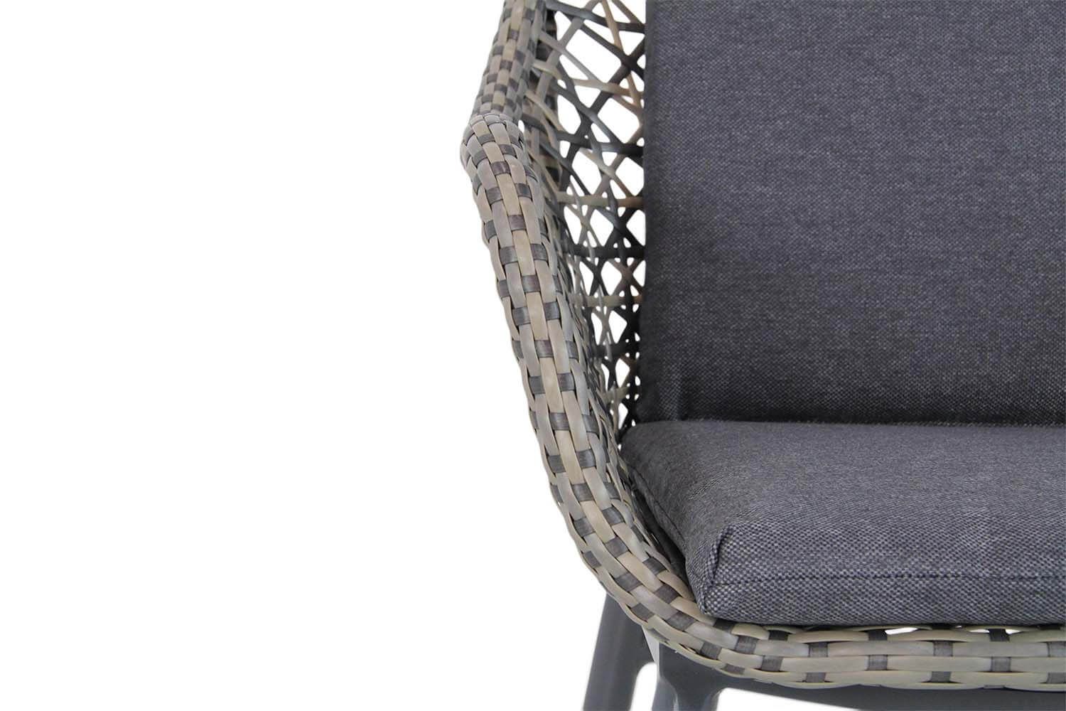 Lifestyle Dolphin/Graniet 220 cm dining tuinset 7-delig thumbnail