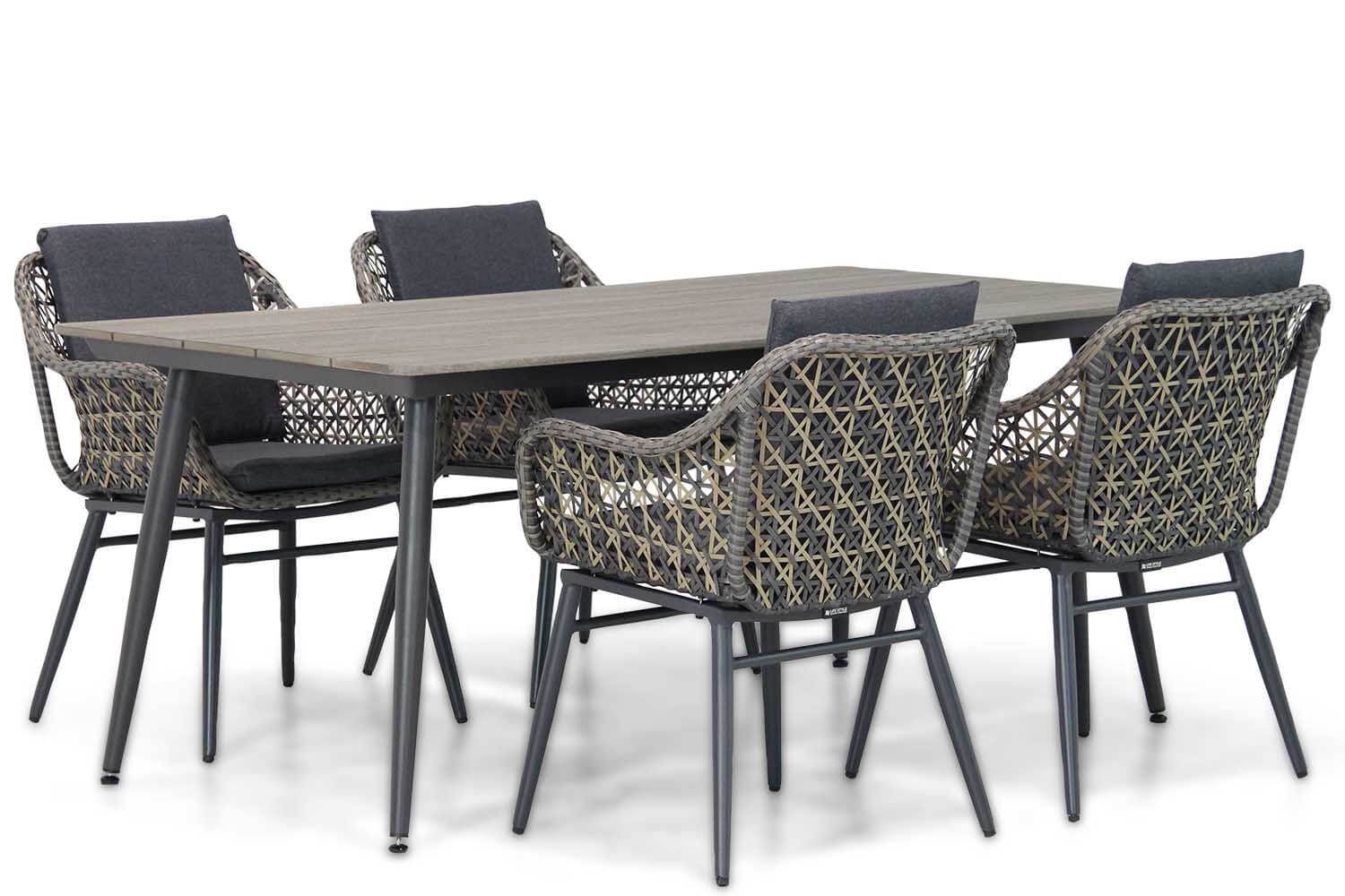 Lifestyle Dolphin/Matale 180 cm dining tuinset 5-delig thumbnail