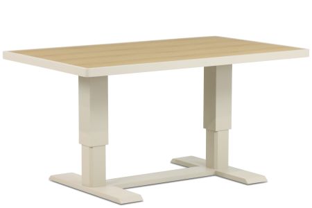 Lifestyle Evora lounge/dining tuintafel 140 x 80 cm verstelbaar