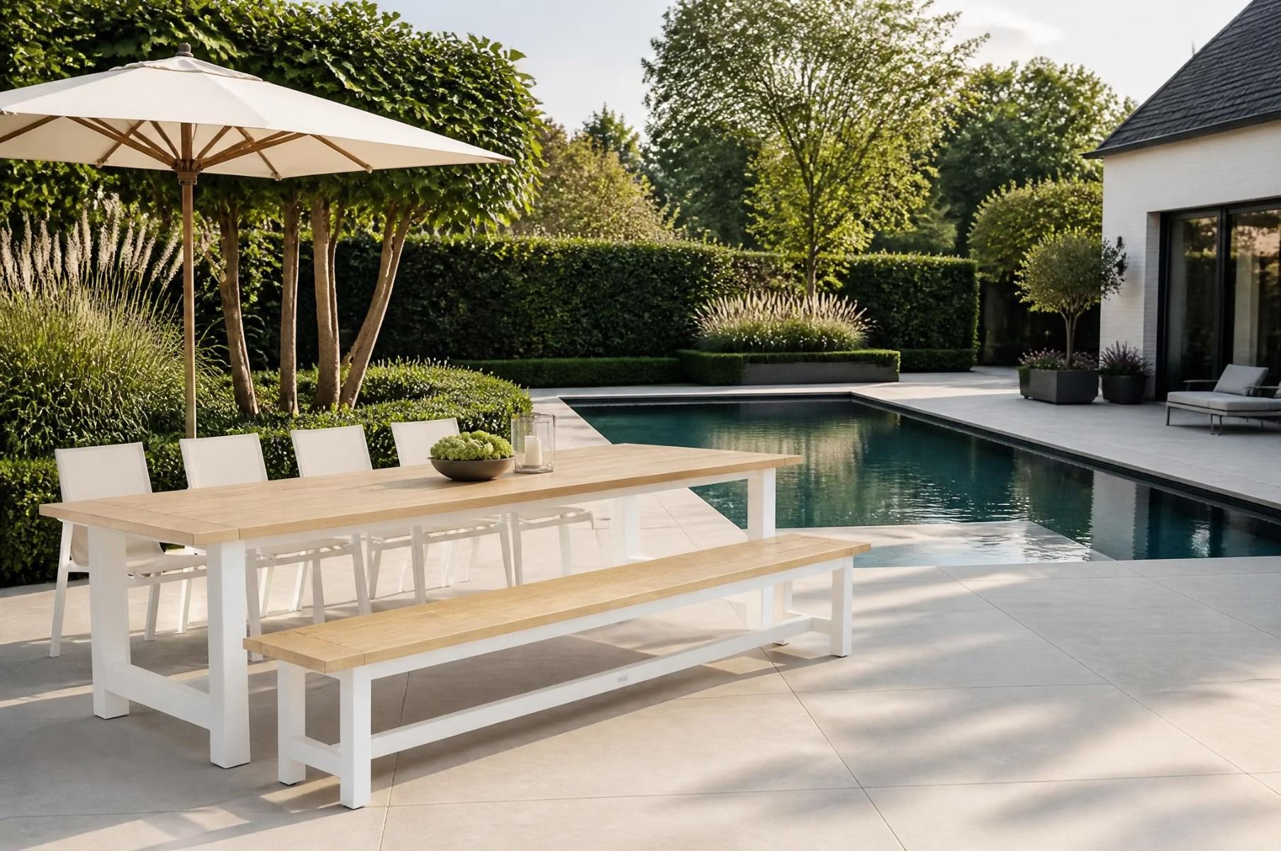 Lifestyle Fiora/Los Angeles 300 cm dining tuinset 6-delig
