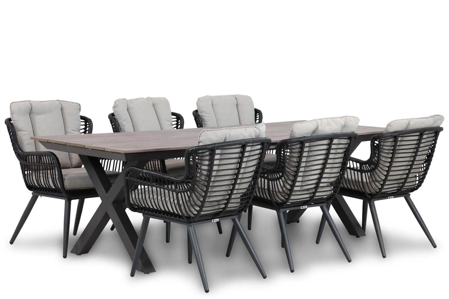 Coco Azzano/Forest 240 cm dining tuinset 7-delig thumbnail