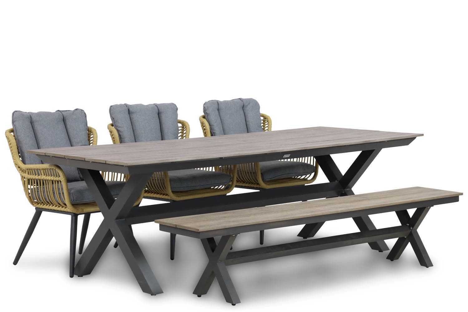 Coco Azzano/Forest 240 cm dining tuinset 5-delig thumbnail