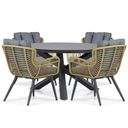 Coco Azzano/Livorno 125 cm dining tuinset 5-delig thumbnail