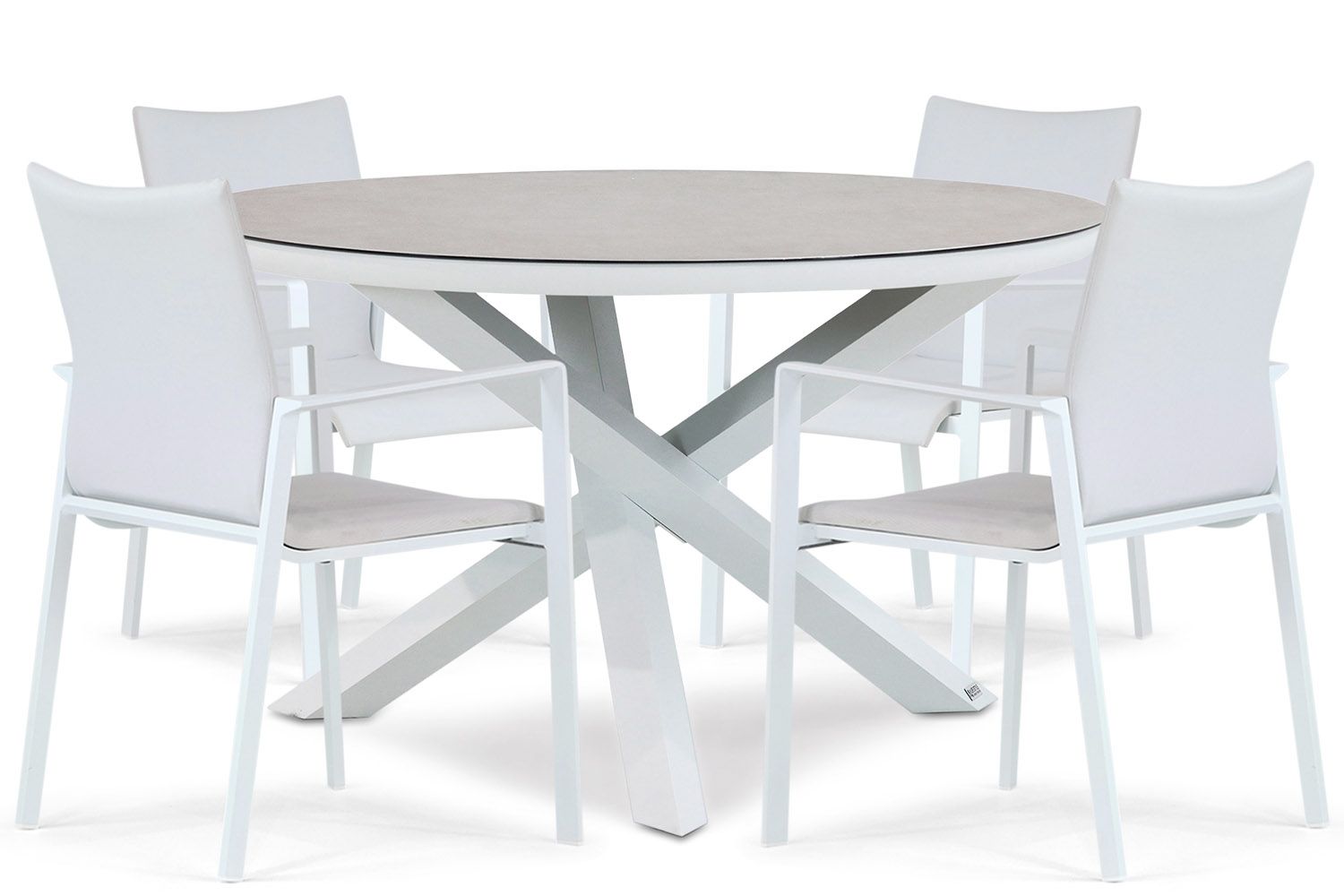 Lifestyle Rome/Livorno 125 cm dining tuinset 5-delig thumbnail
