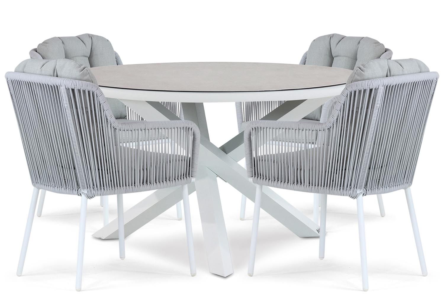 Santika Tendenza/Livorno 125 cm dining tuinset 5-delig thumbnail