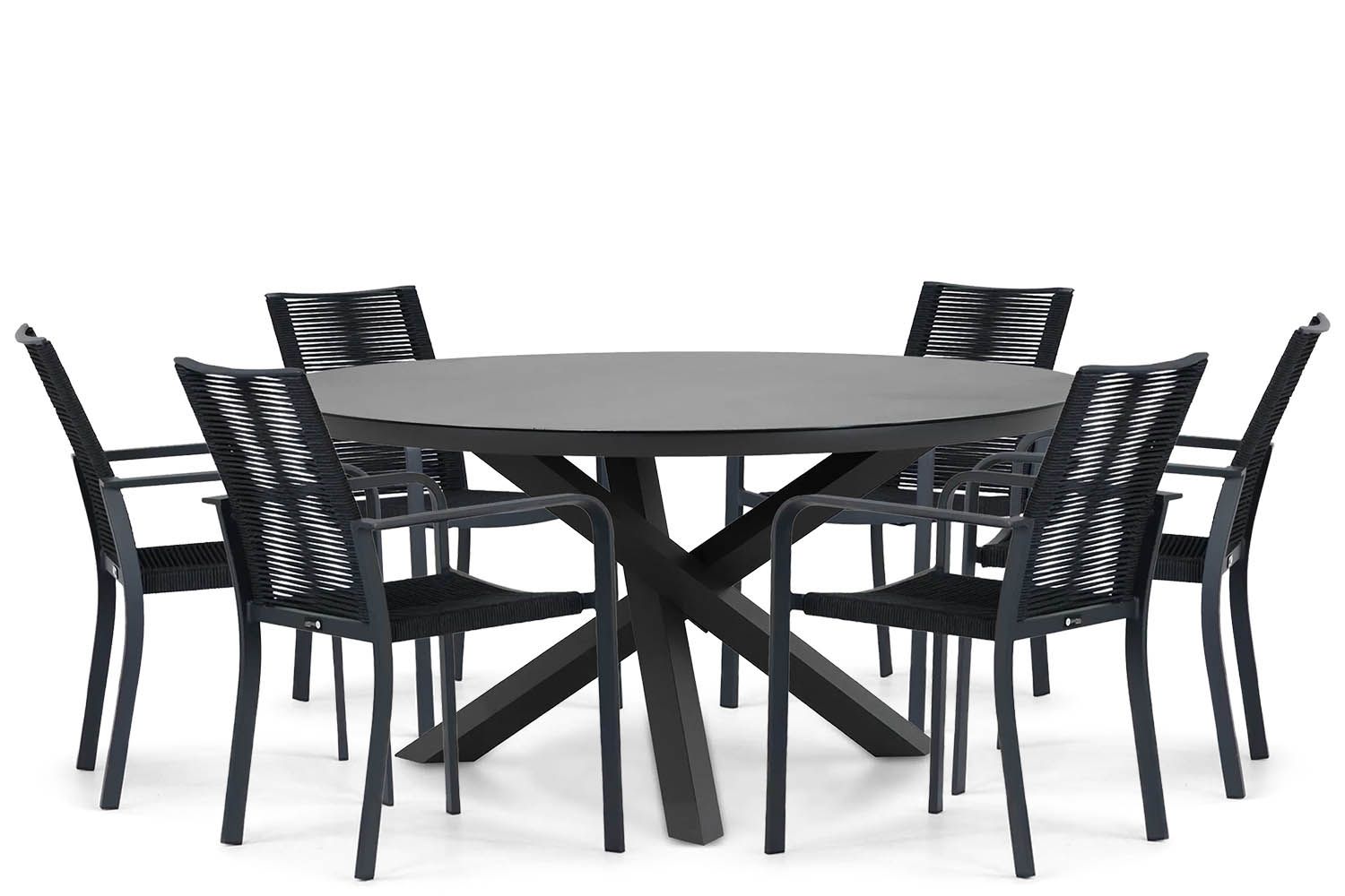 Santika Annisa/Livorno 150 cm dining tuinset 7-delig thumbnail