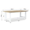 Lifestyle Parma/Los Angeles 200 cm dining tuinset 5-delig thumbnail