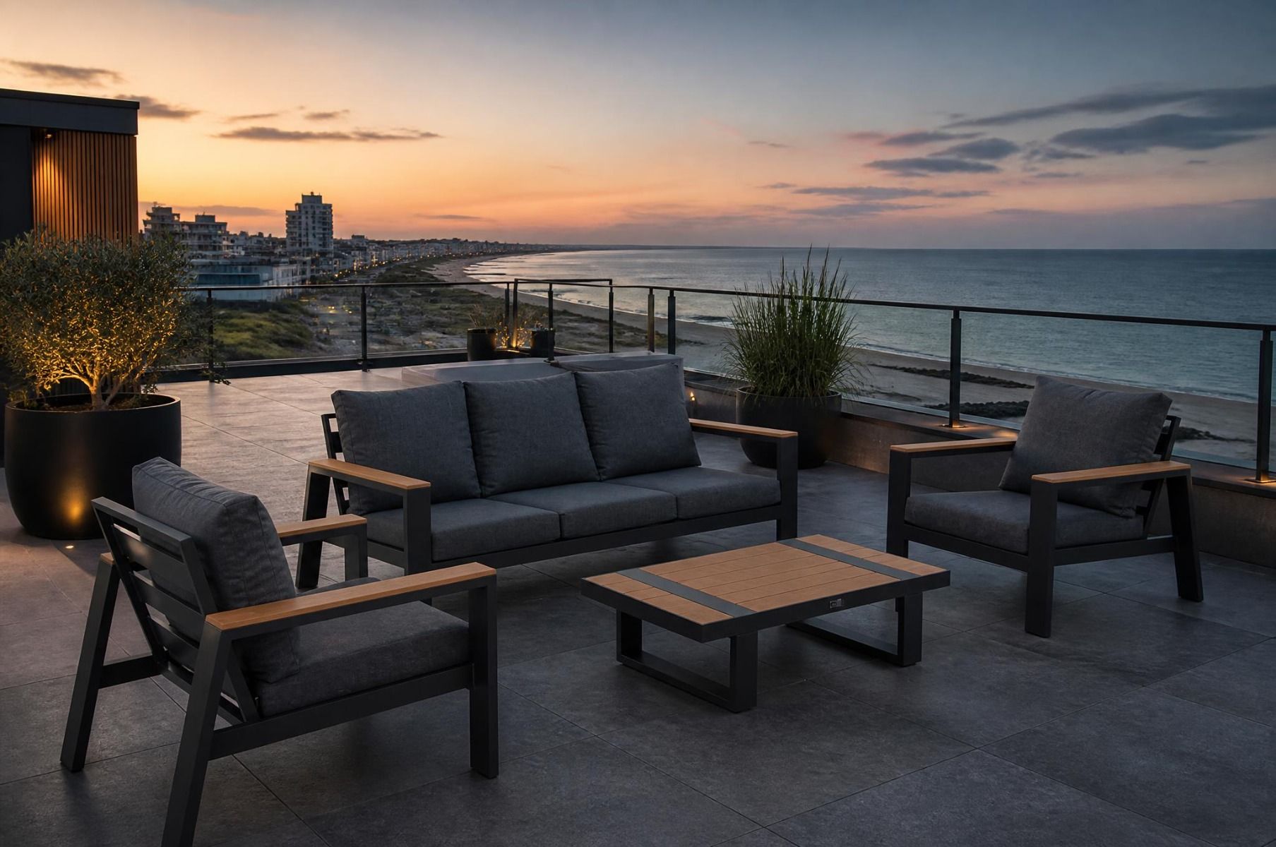 Lifestyle Marietta stoel-bank loungeset 4-delig