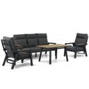Lifestyle Marseille stoel-bank loungeset 4-delig thumbnail