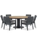 Lifestyle Marseille/Salerno 160 cm dining tuinset 7-delig thumbnail