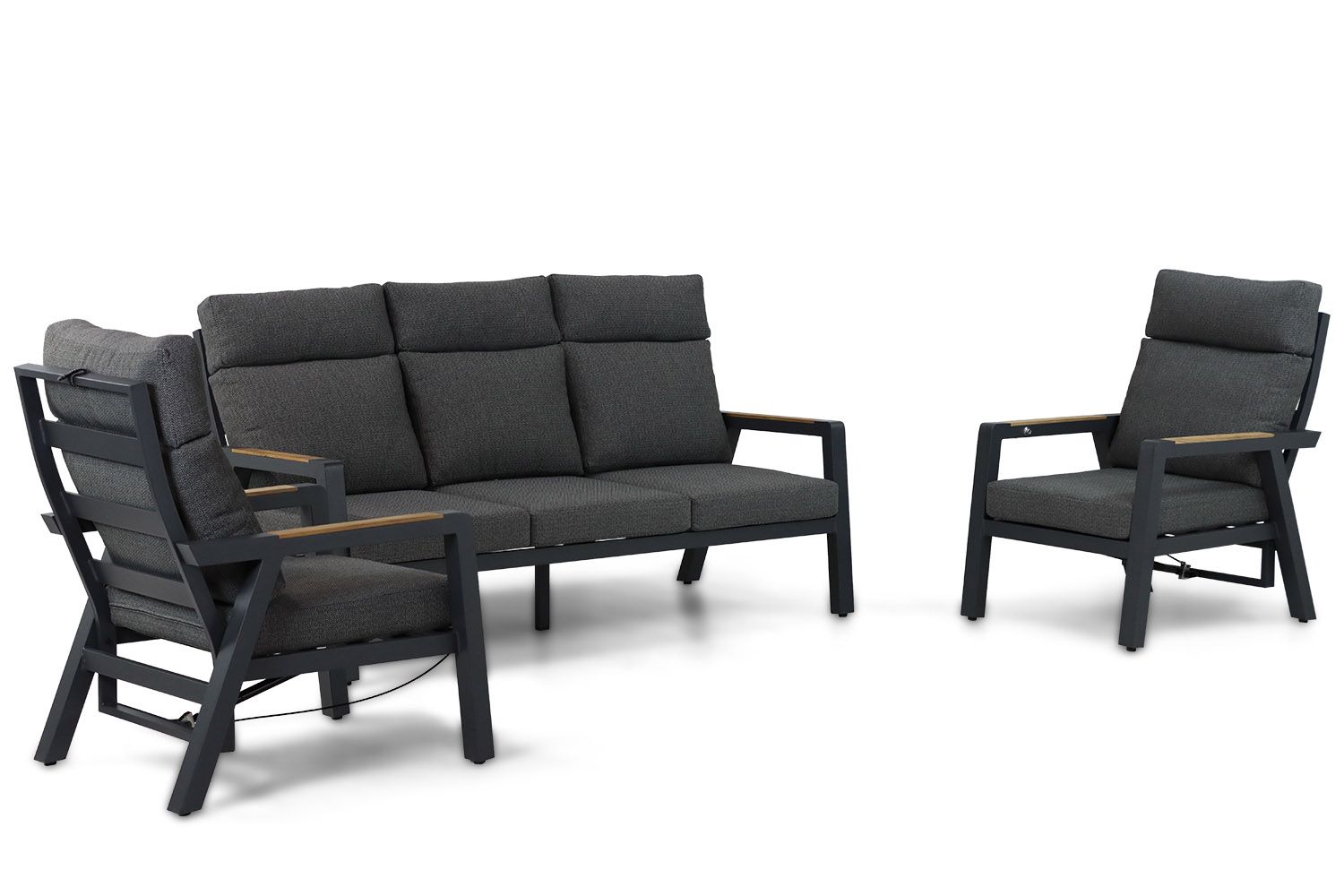 Lifestyle Marseille stoel-bank loungeset 3-delig