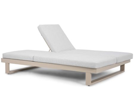 Lifestyle Massimo ligbed met kussen loft/soft grey