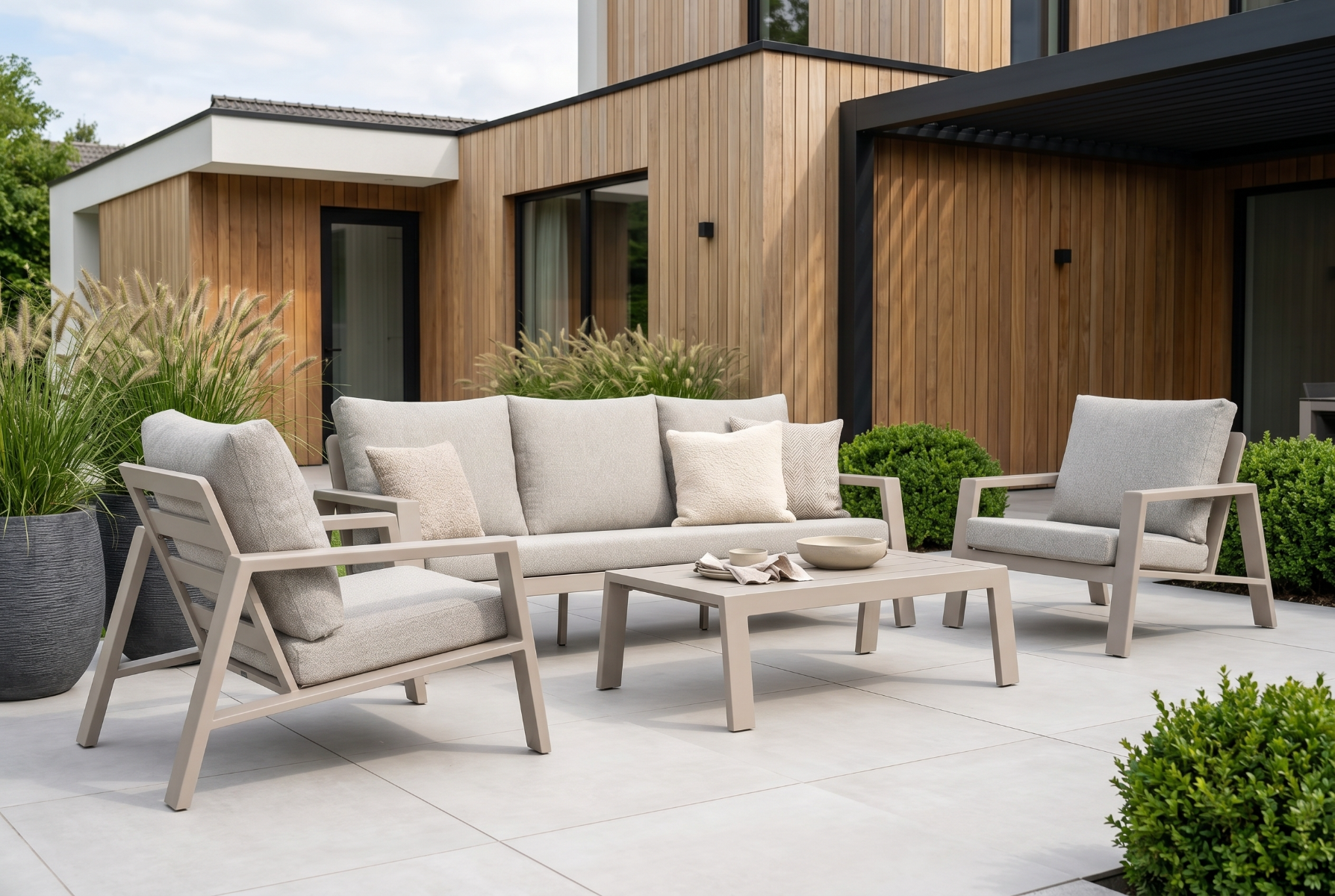 Lifestyle Melone stoel-bank loungeset 3-delig