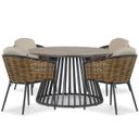 Lifestyle Nice/Sorrento 125 cm dining tuinset 5-delig thumbnail