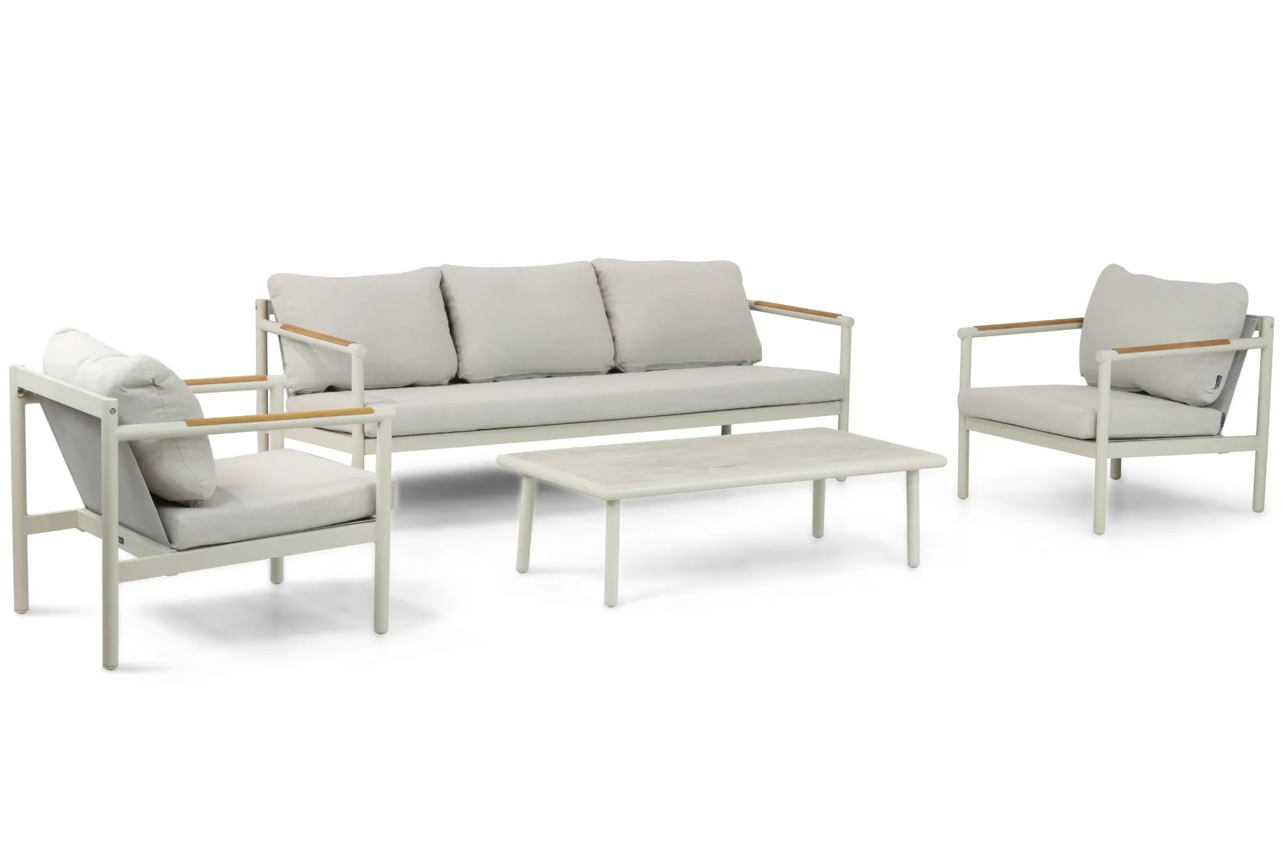 Lifestyle Norte stoel-bank loungeset 4-delig thumbnail