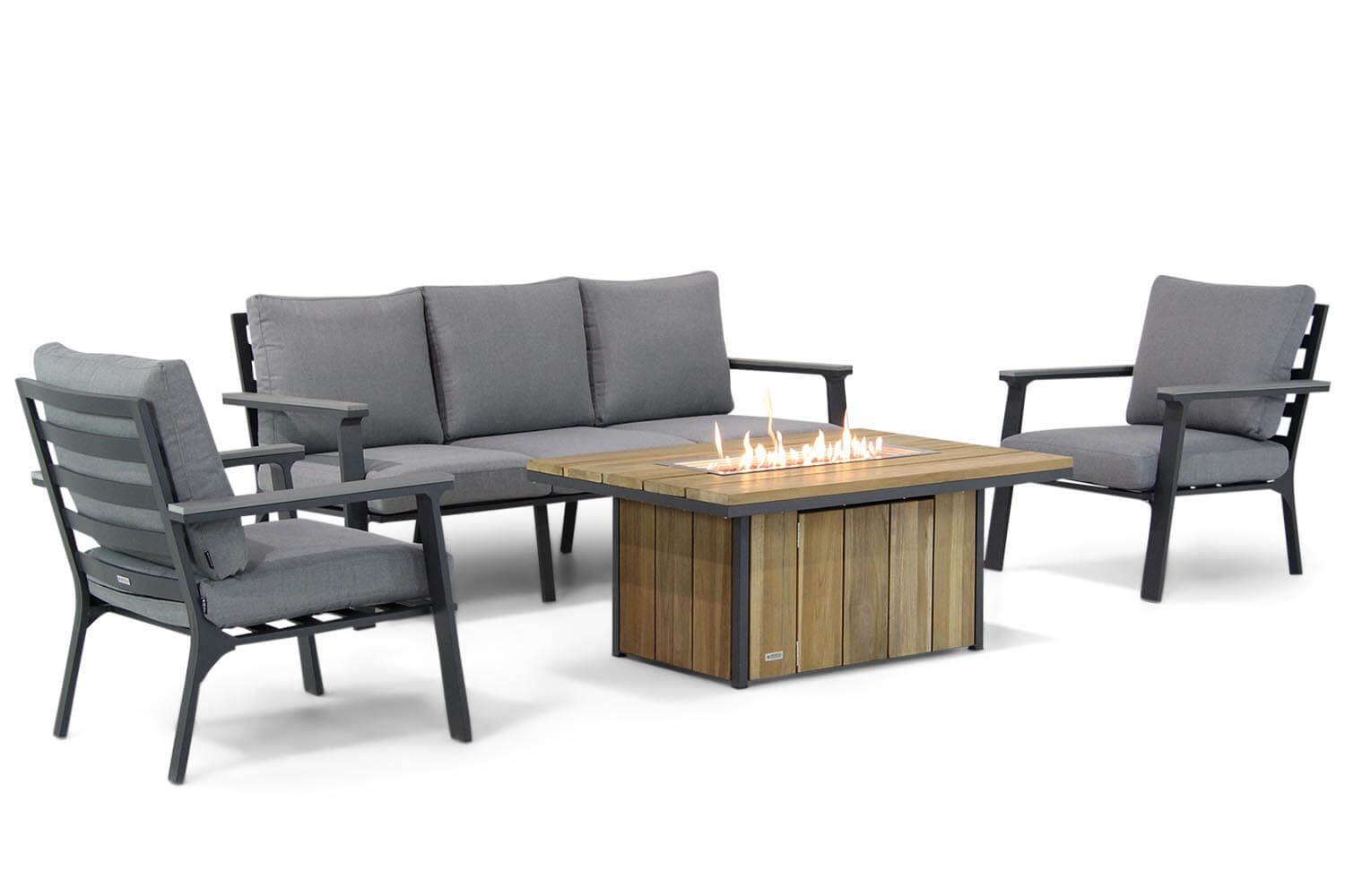 Lifestyle Palazzo/Seaside 120 cm stoel-bank loungeset 4-delig thumbnail
