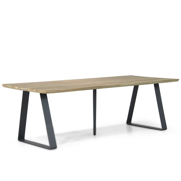 Santika Giovane/Palta 240 cm dining tuinset 7-delig