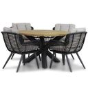 Coco Azzano/Rockville 120 cm dining tuinset 5-delig thumbnail