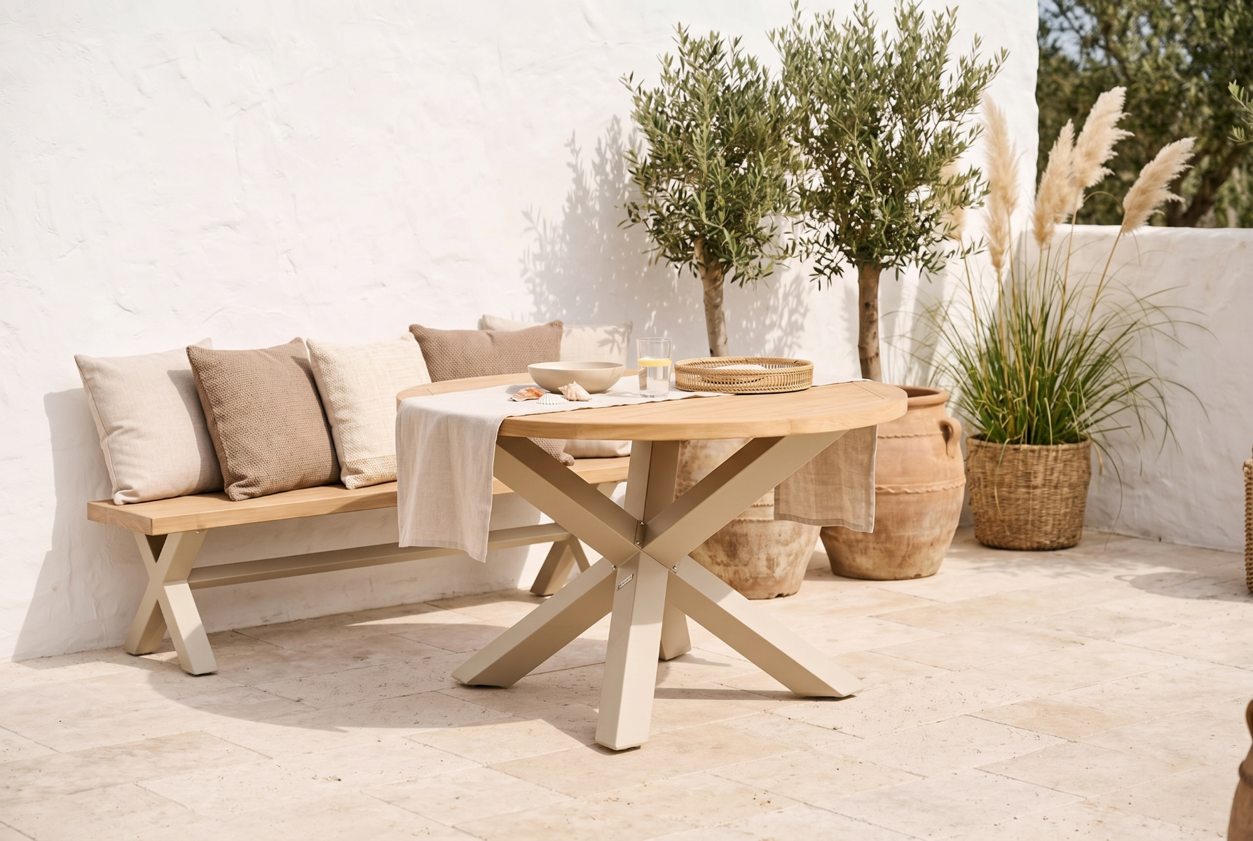 Lifestyle Rockville dining tuintafel 120 cm