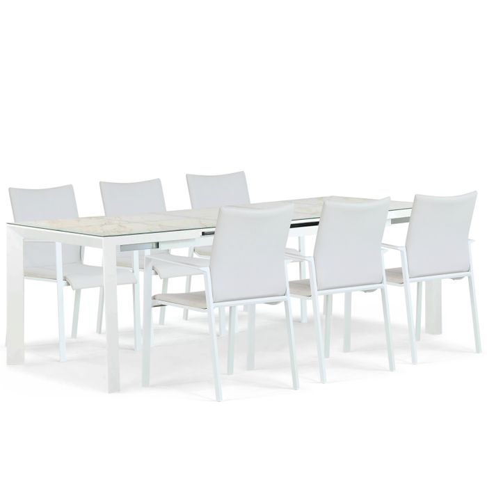 Lifestyle Rome/Alicante 180/240 cm dining tuinset 5-delig