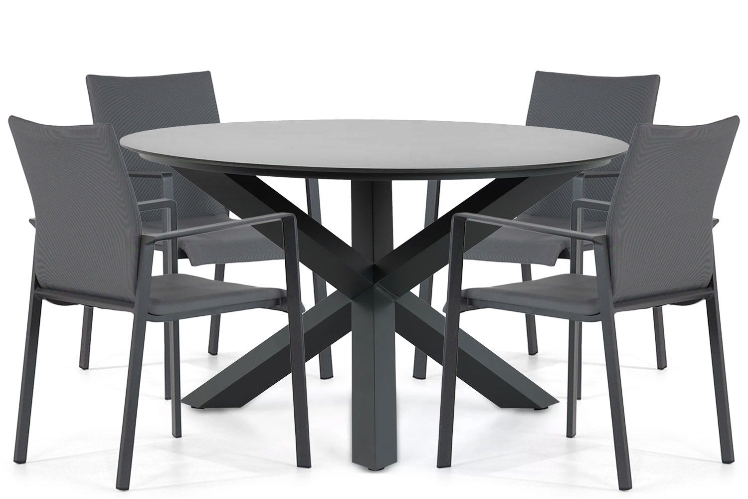 Lifestyle Rome/Orino 130 cm dining tuinset 5-delig thumbnail