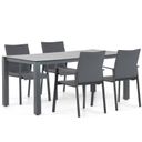 Lifestyle Rome/Yoko 180 cm dining tuinset 5-delig thumbnail