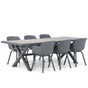 Lifestyle Salina/Crossley 245 cm dining tuinset 7-delig thumbnail