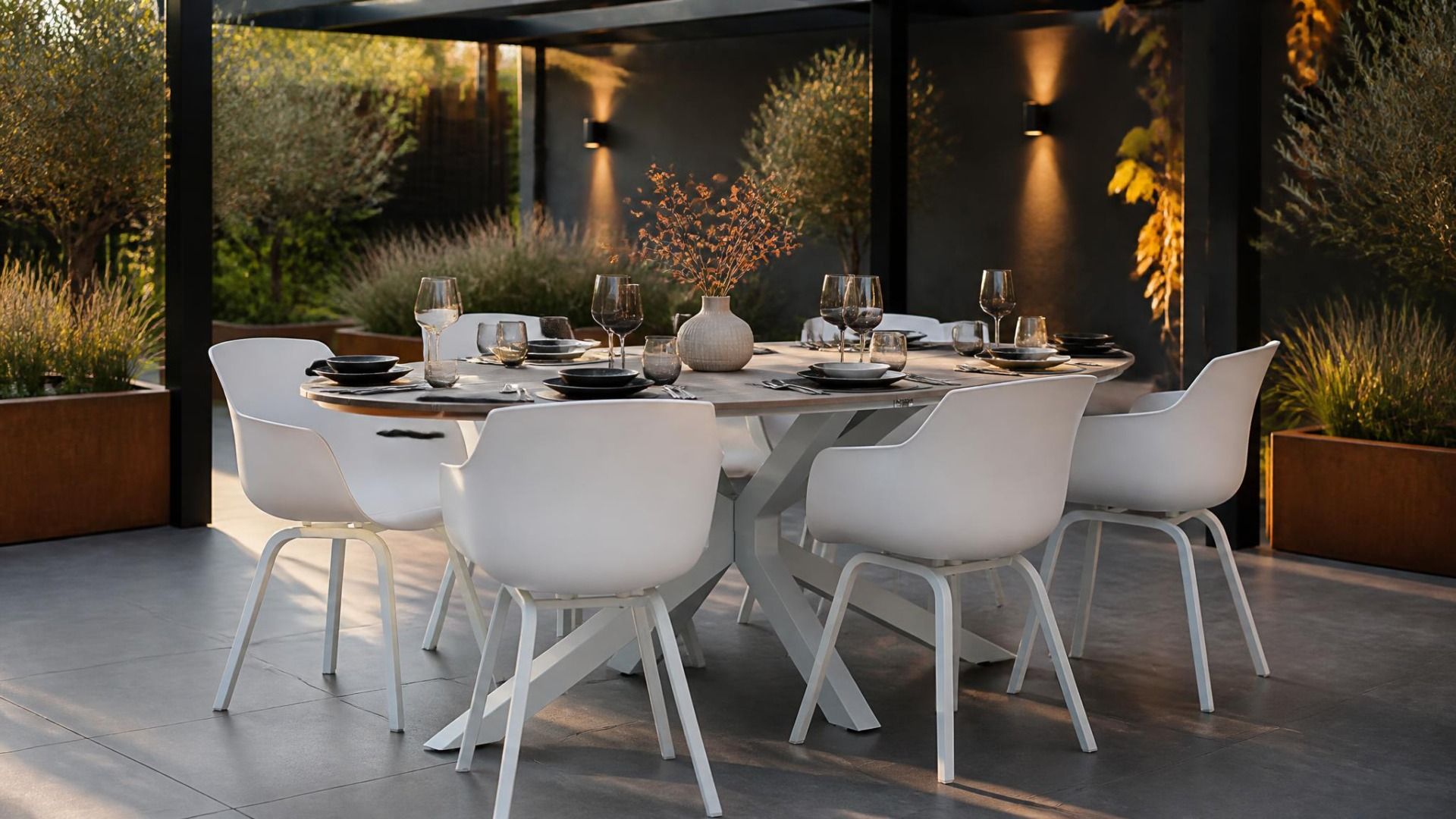 Lifestyle Salina/Panama 220 cm dining tuinset 7-delig