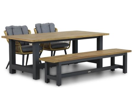 Coco Azzano/San Francisco 200 cm dining tuinset 4-delig