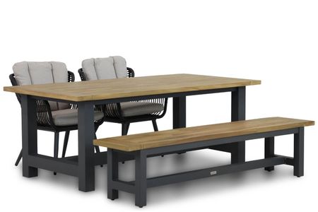 Coco Azzano/San Francisco 200 cm dining tuinset 4-delig