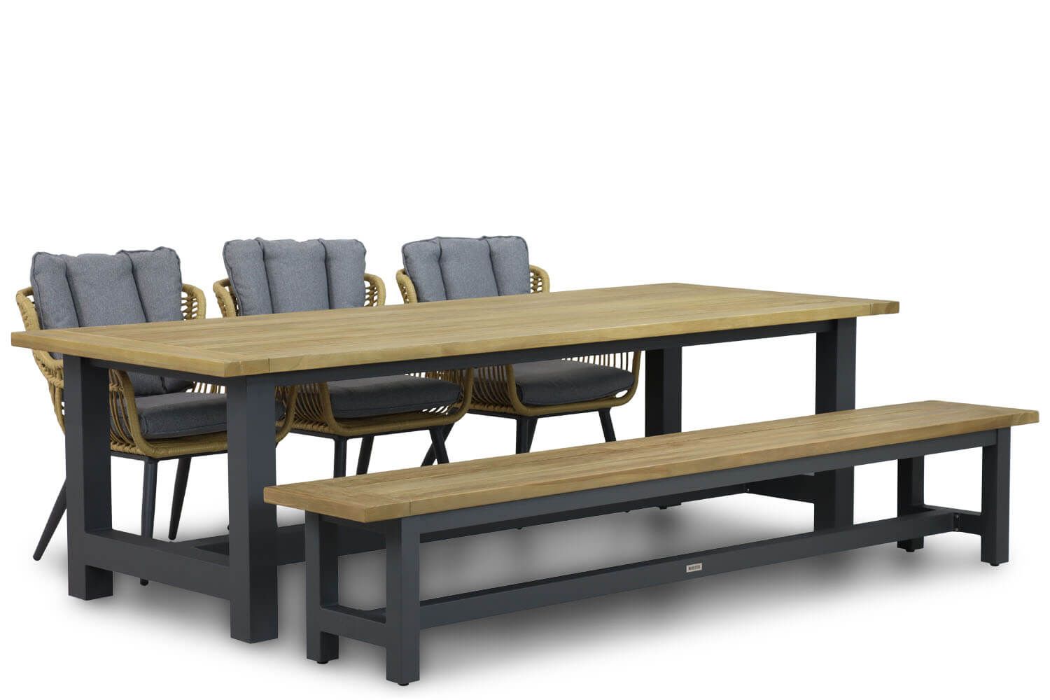 Coco Azzano/San Francisco 260 cm dining tuinset 5-delig thumbnail