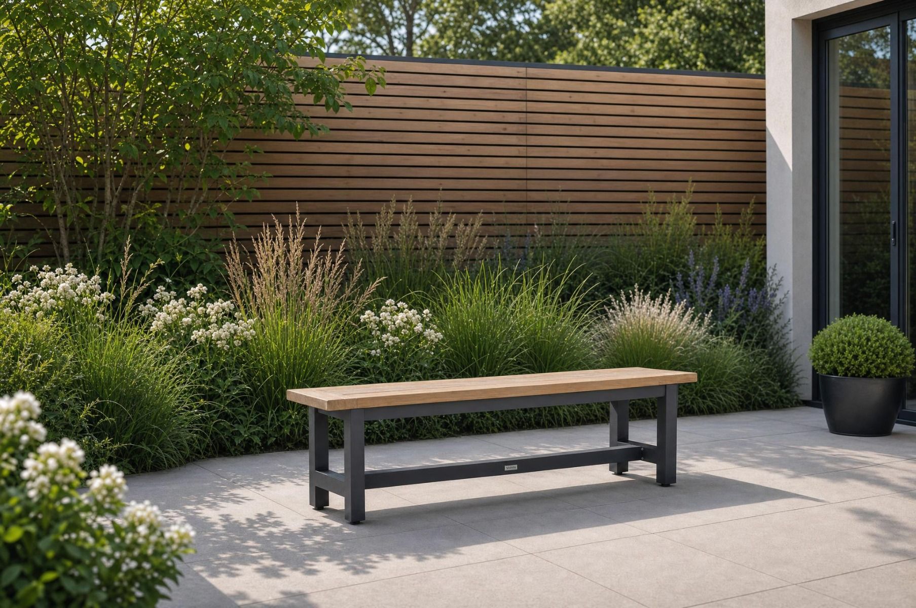 Lifestyle San Francisco picknickbank 200 x 40 cm