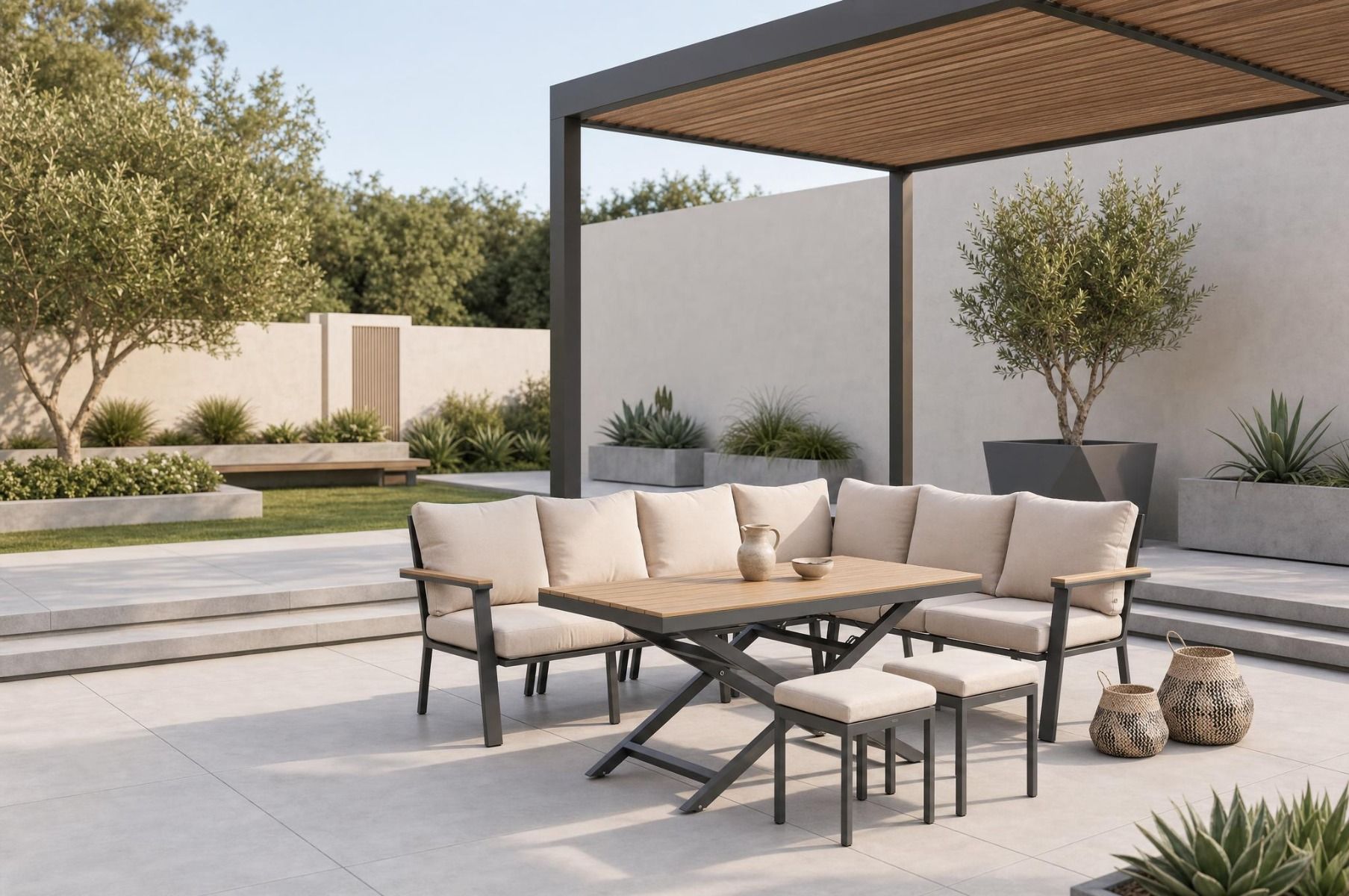Lifestyle Santiago hoek loungeset 7-delig