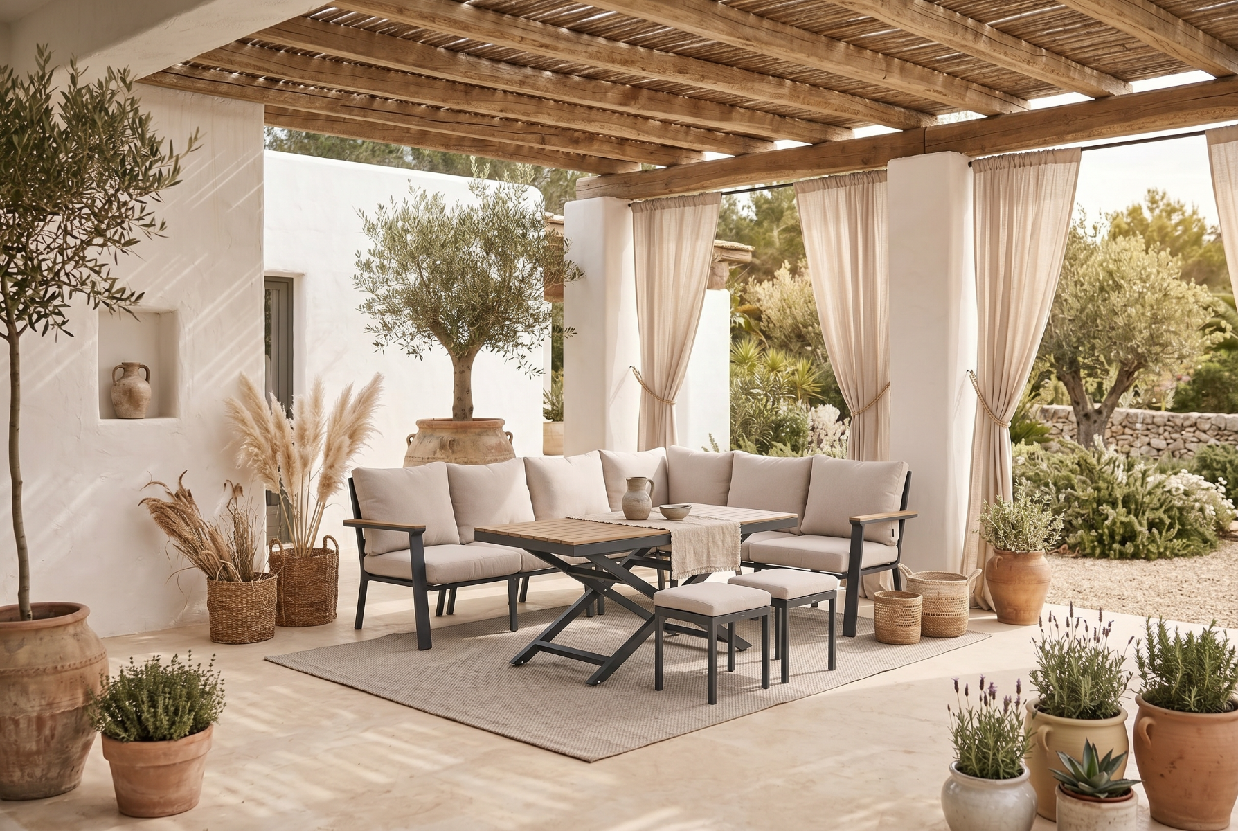 Lifestyle Santiago hoek loungeset 7-delig