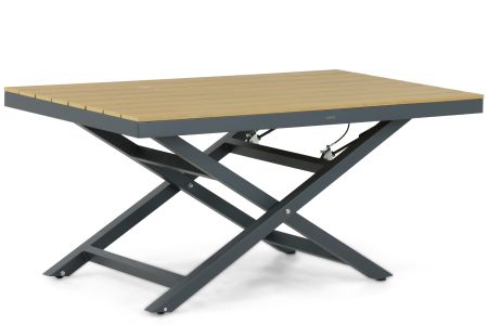 Lifestyle Santiago lounge/dining tuintafel 140 x 80 cm