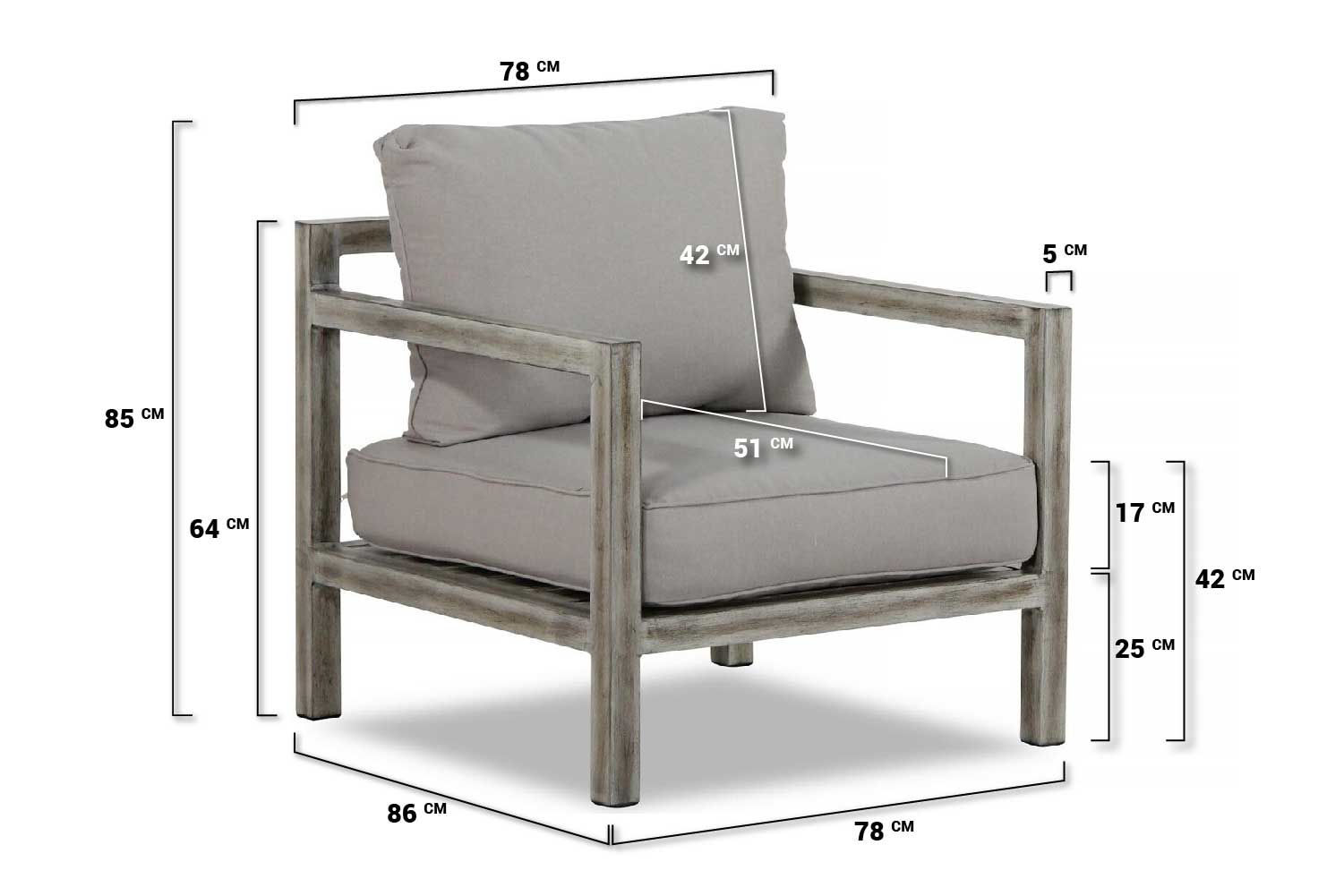 Lifestyle Scala lounge tuinstoel
