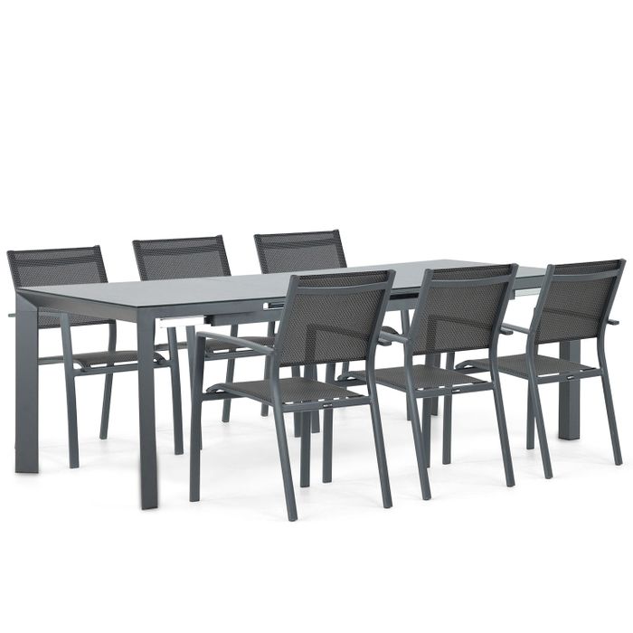 Lifestyle Sella/Alicante 180/240 cm dining tuinset 5-delig