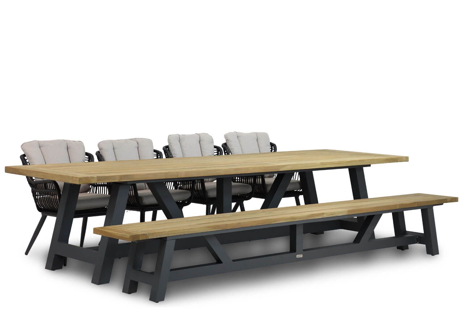 Coco Azzano/Trente 330 cm dining tuinset 6-delig thumbnail