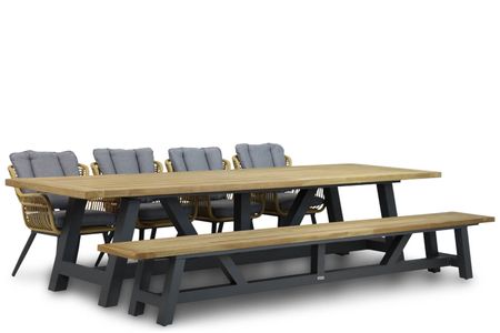 Coco Azzano/Trente 330 cm dining tuinset 6-delig