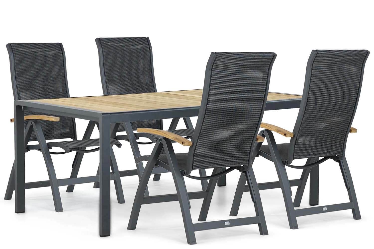 Presto Tarenta/Valence 180 cm dining tuinset 5-delig thumbnail