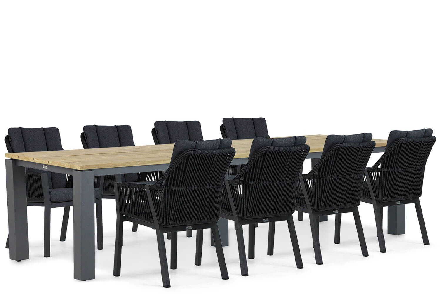 Lifestyle Verona/Riviera 300 cm dining tuinset 9-delig thumbnail