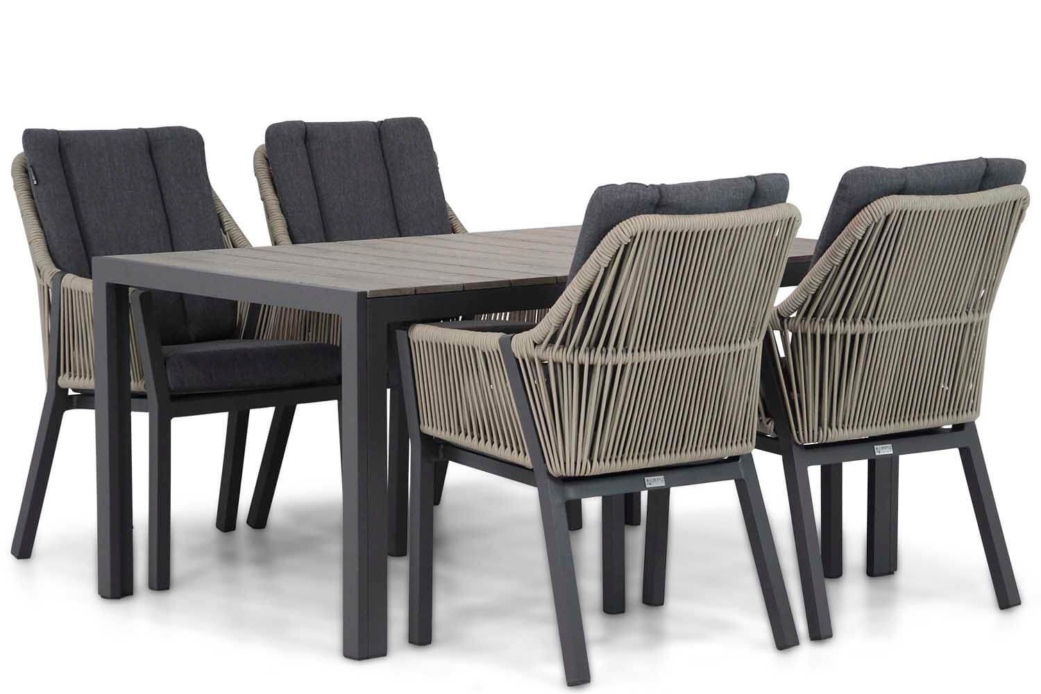 Lifestyle Verona/Young 155 cm dining tuinset 5-delig thumbnail