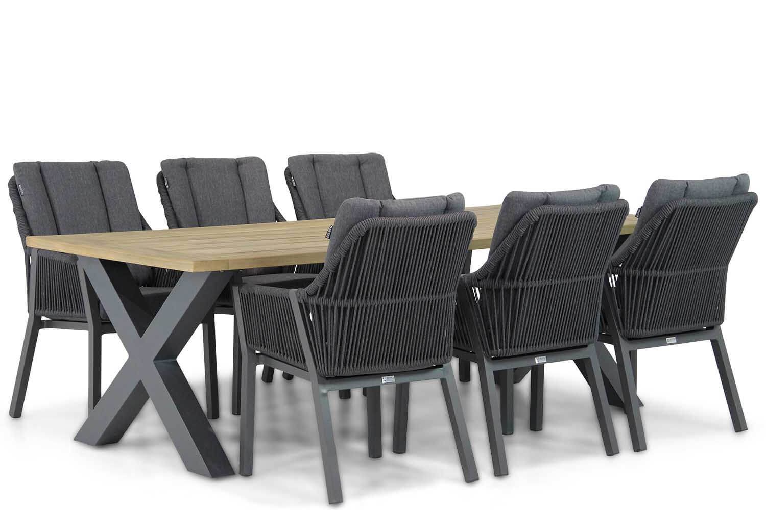 Lifestyle Verona/Cardiff 240 cm dining tuinset 7-delig thumbnail